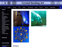 Tablet Screenshot of crystalhealingart.nl